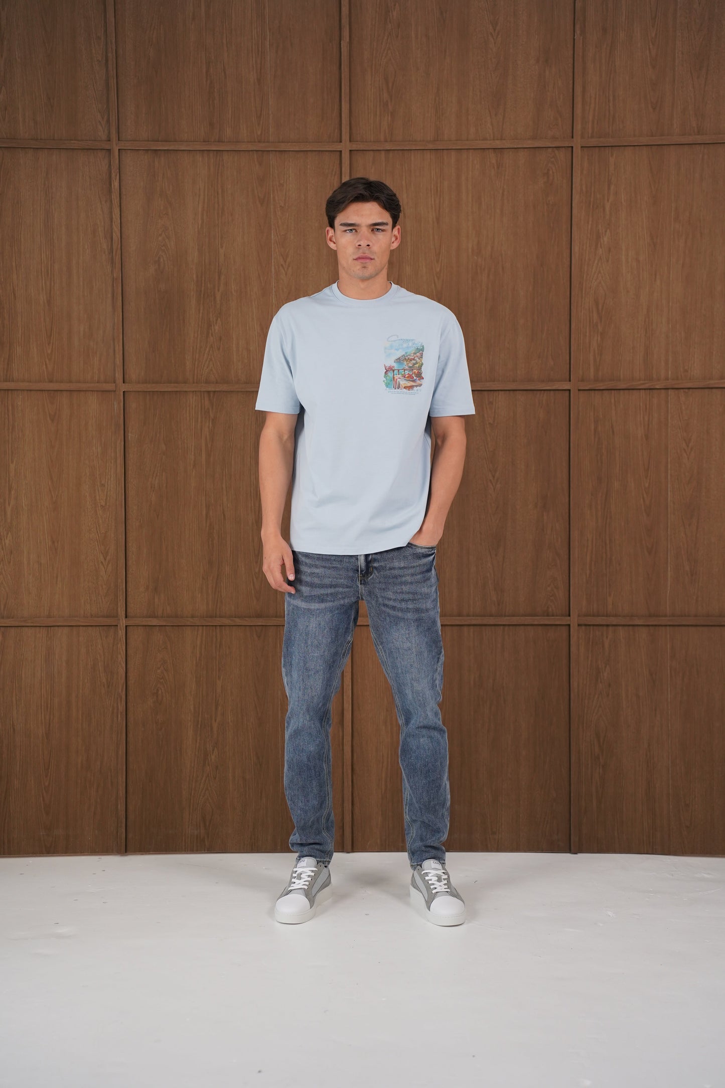 Capo Amalfi T-Shirt - Blue