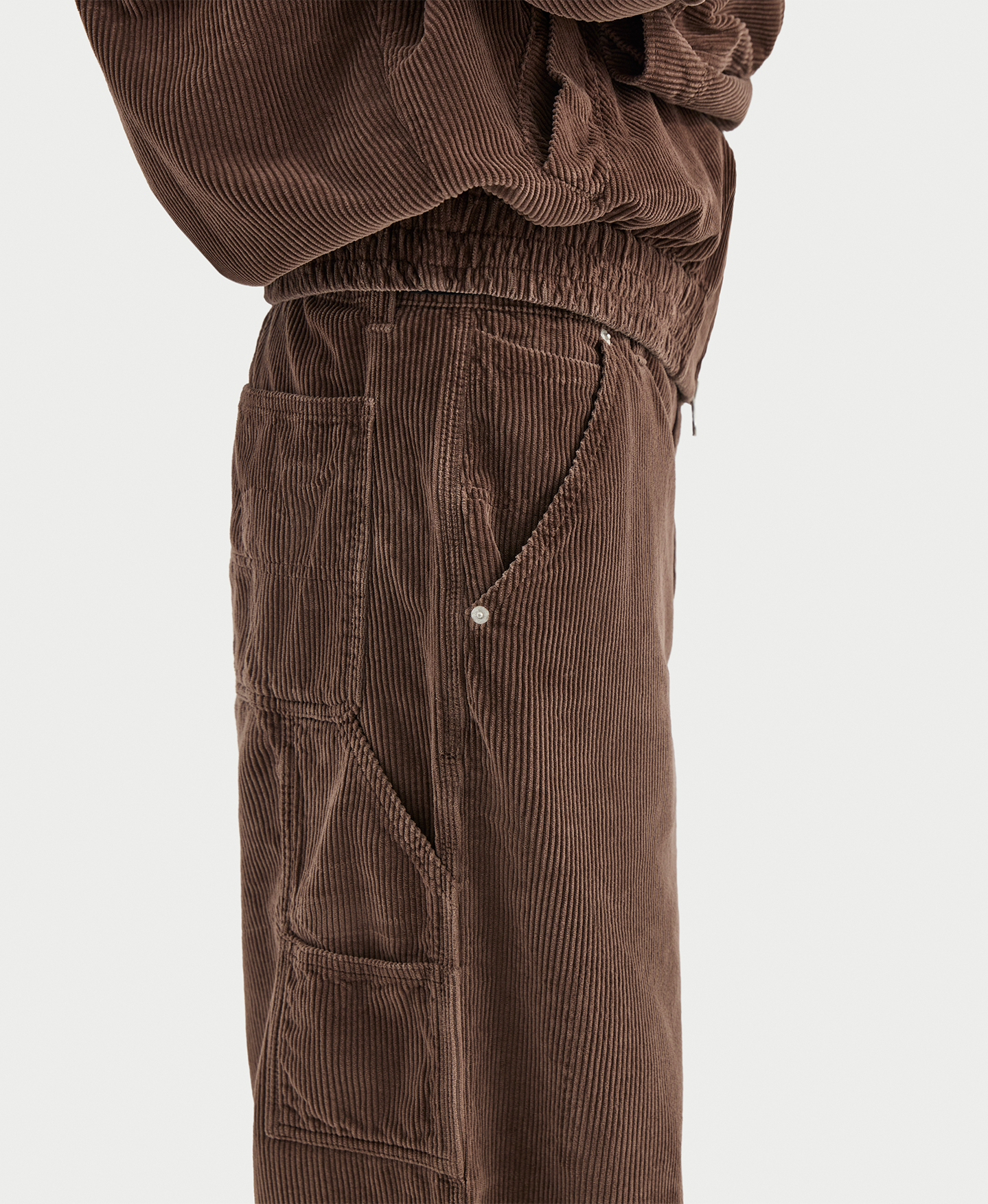 'Chocolate' Corduroy Pants