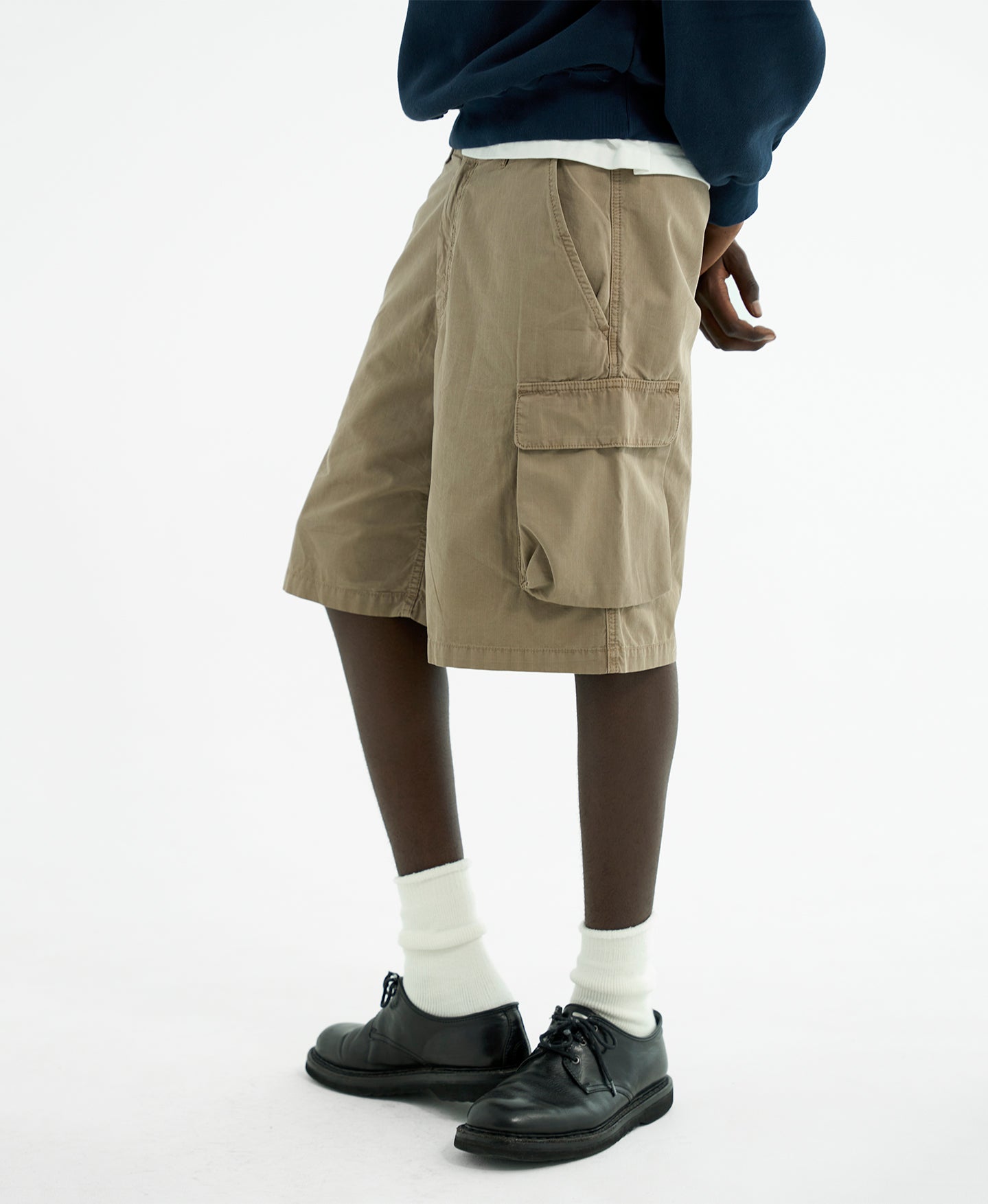 'Cinza' Ripstop Short Cargo Pants
