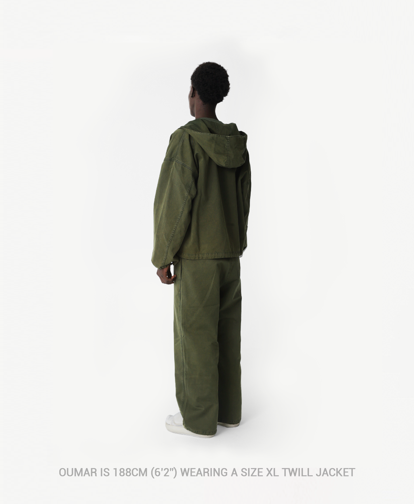 'Anthracite' Twill Jacket