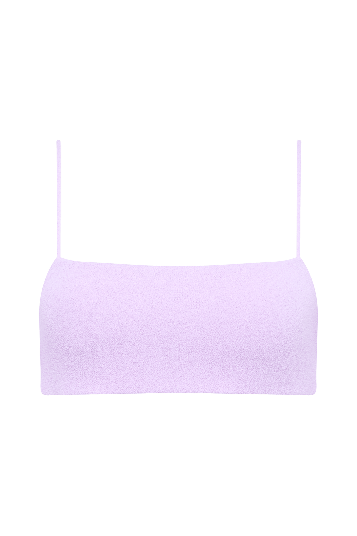 Bandeau Bikini Top | Crispy Orchid