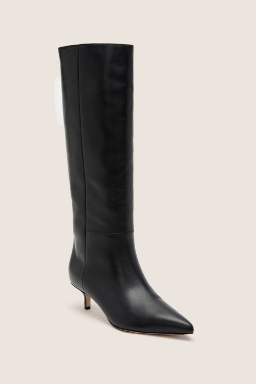 Black Lisa 45 Tall Shaft Boots