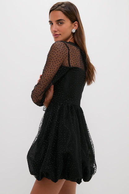 Black Saoirse Mini Dress