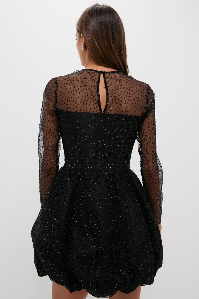 Black Saoirse Mini Dress