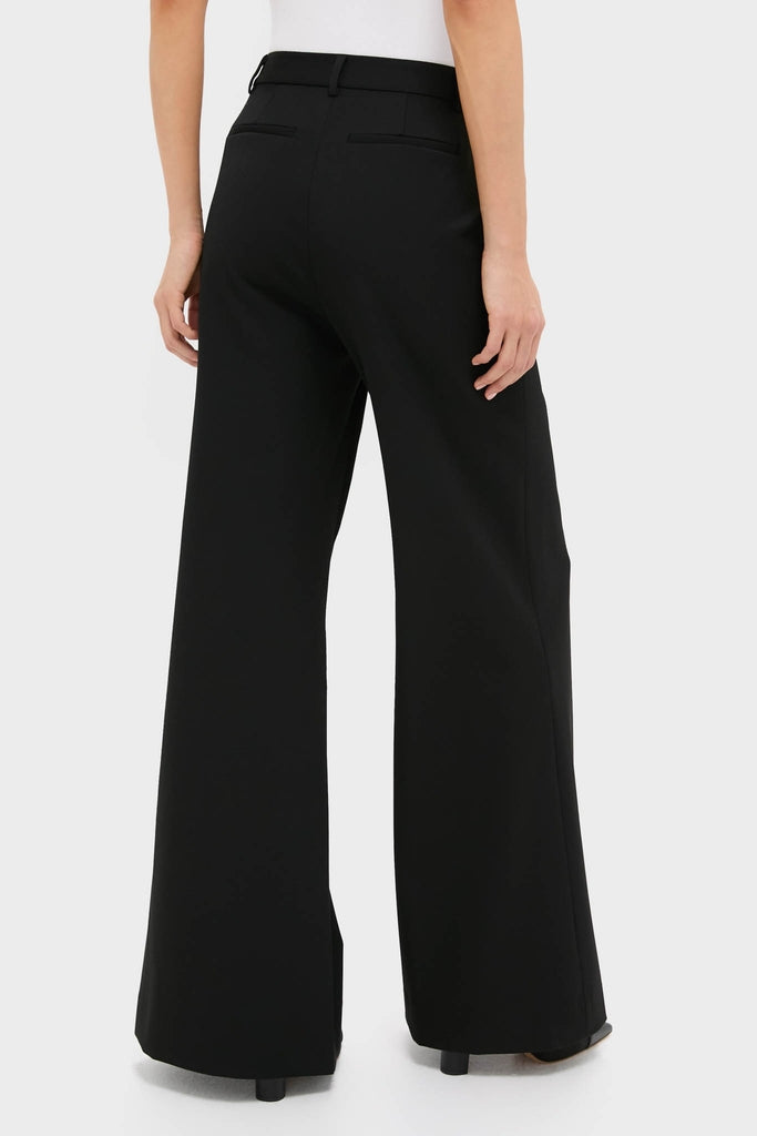 Black Pillar Wide Leg Pant