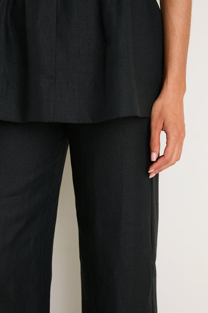 Black Syna Pants