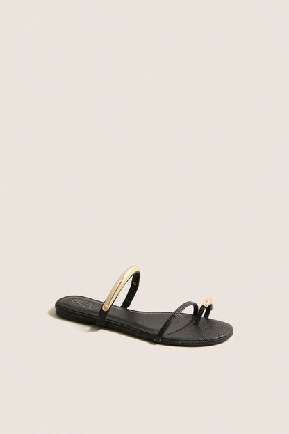 Black Vacay Sandals