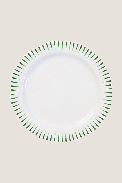 Basil Sitio Stripe Dinner Plate