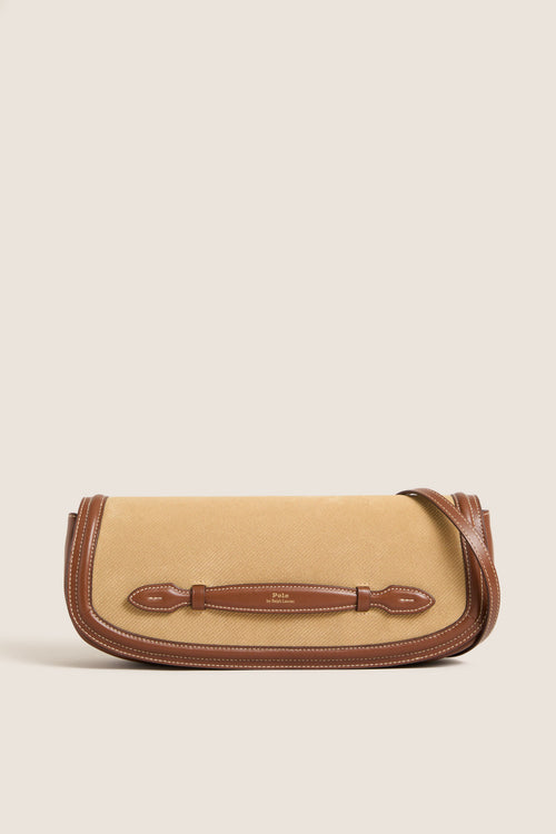 Biscotti Ciouo Bellport Leather-Trim Long-Flap Clutch