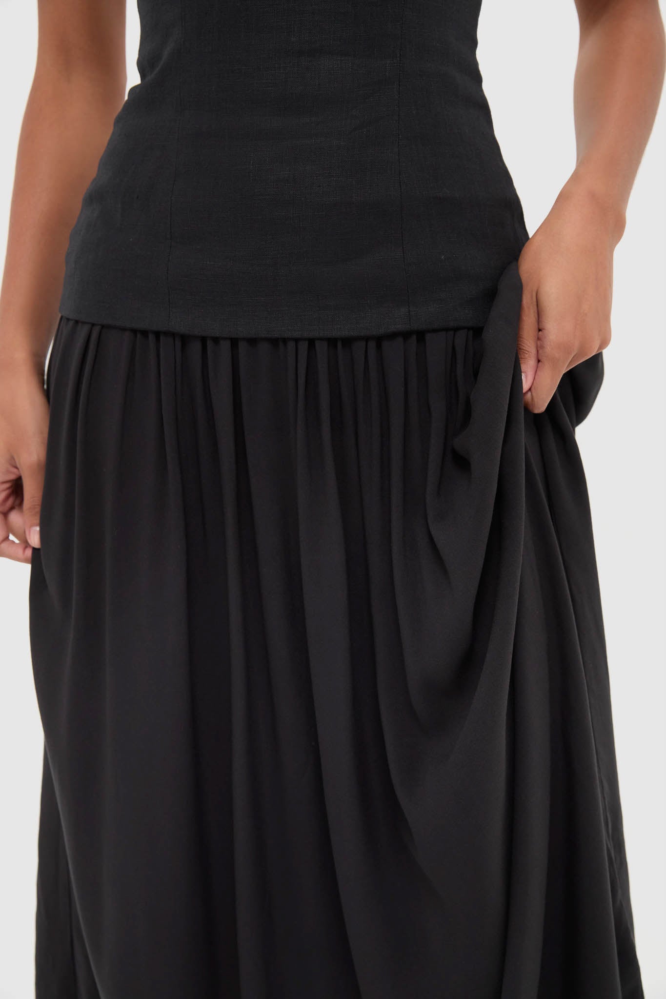 Black Lenise Maxi Dress
