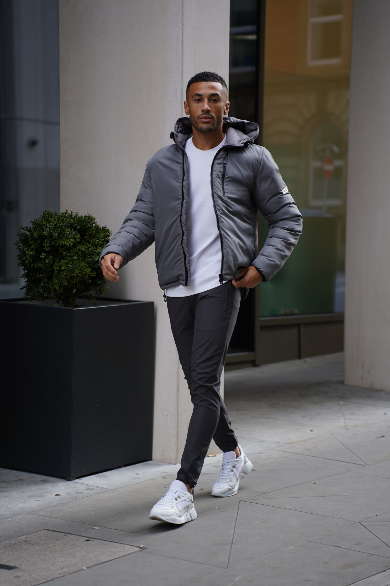 Capo BRIDGE Coat Jacket - Grey