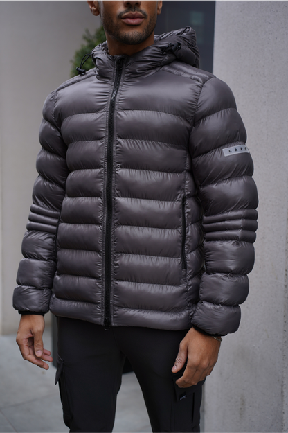 Capo PANEL Coat Jacket - Grey