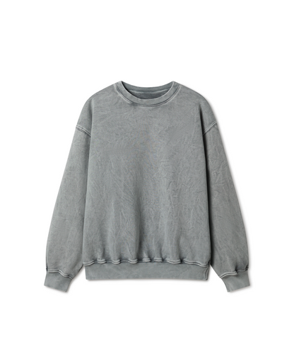 600 GSM 'Vintage Gray' Crewneck
