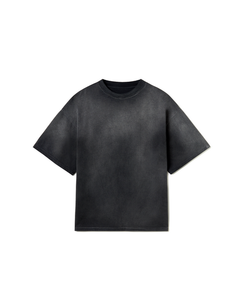 300 GSM 'Faded Black' T-Shirt