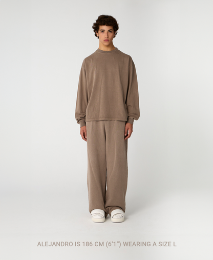 300 GSM 'Mocha Brown' Longsleeve