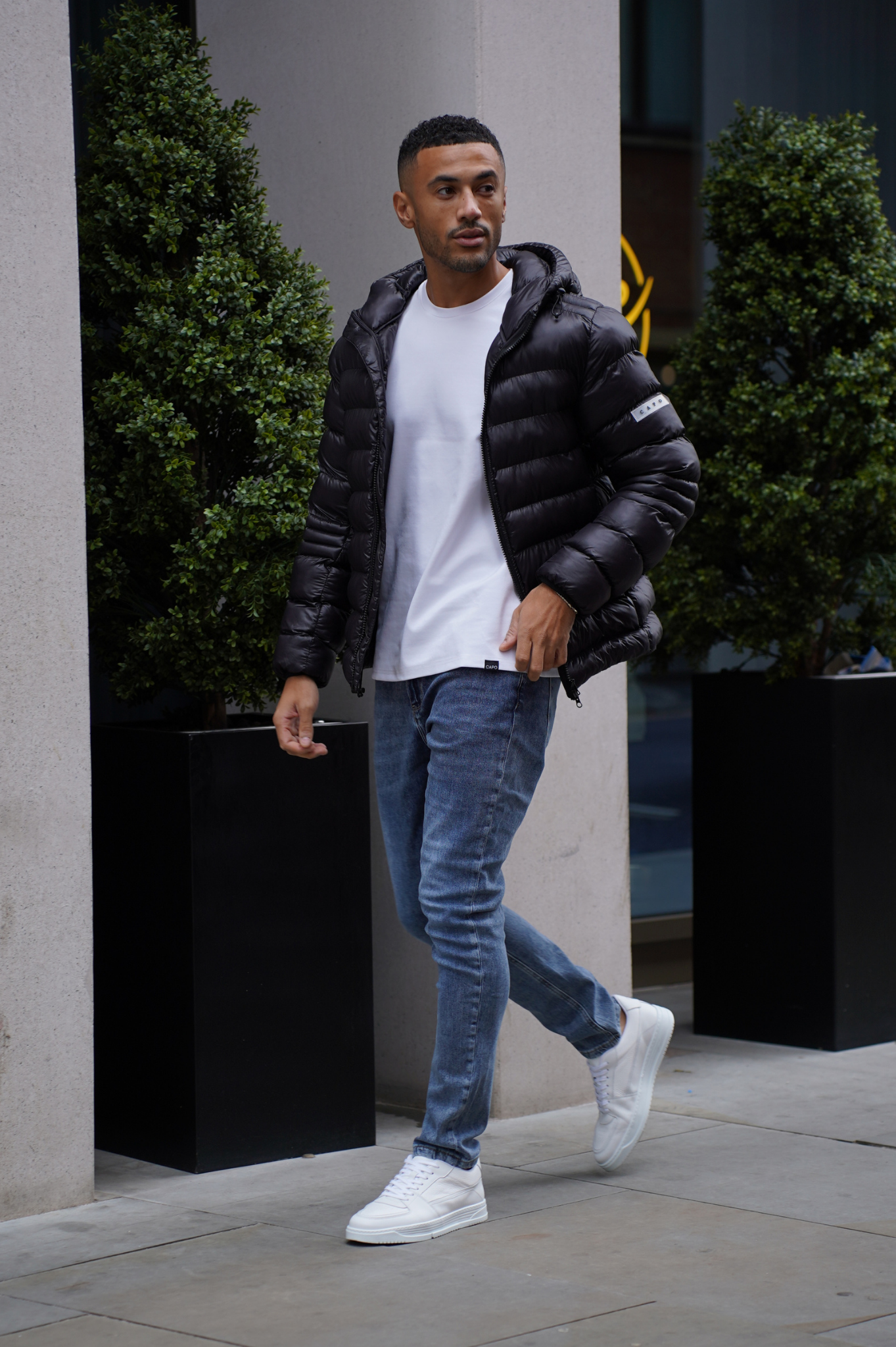 Capo Slim Fit Denim Jeans - Mid Blue