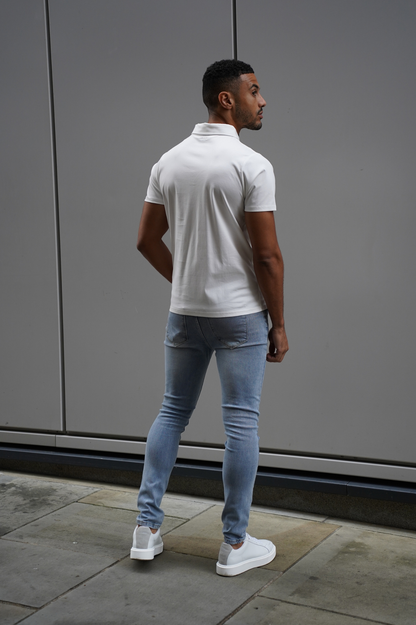 Capo MERCERISED Polo Shirt - White