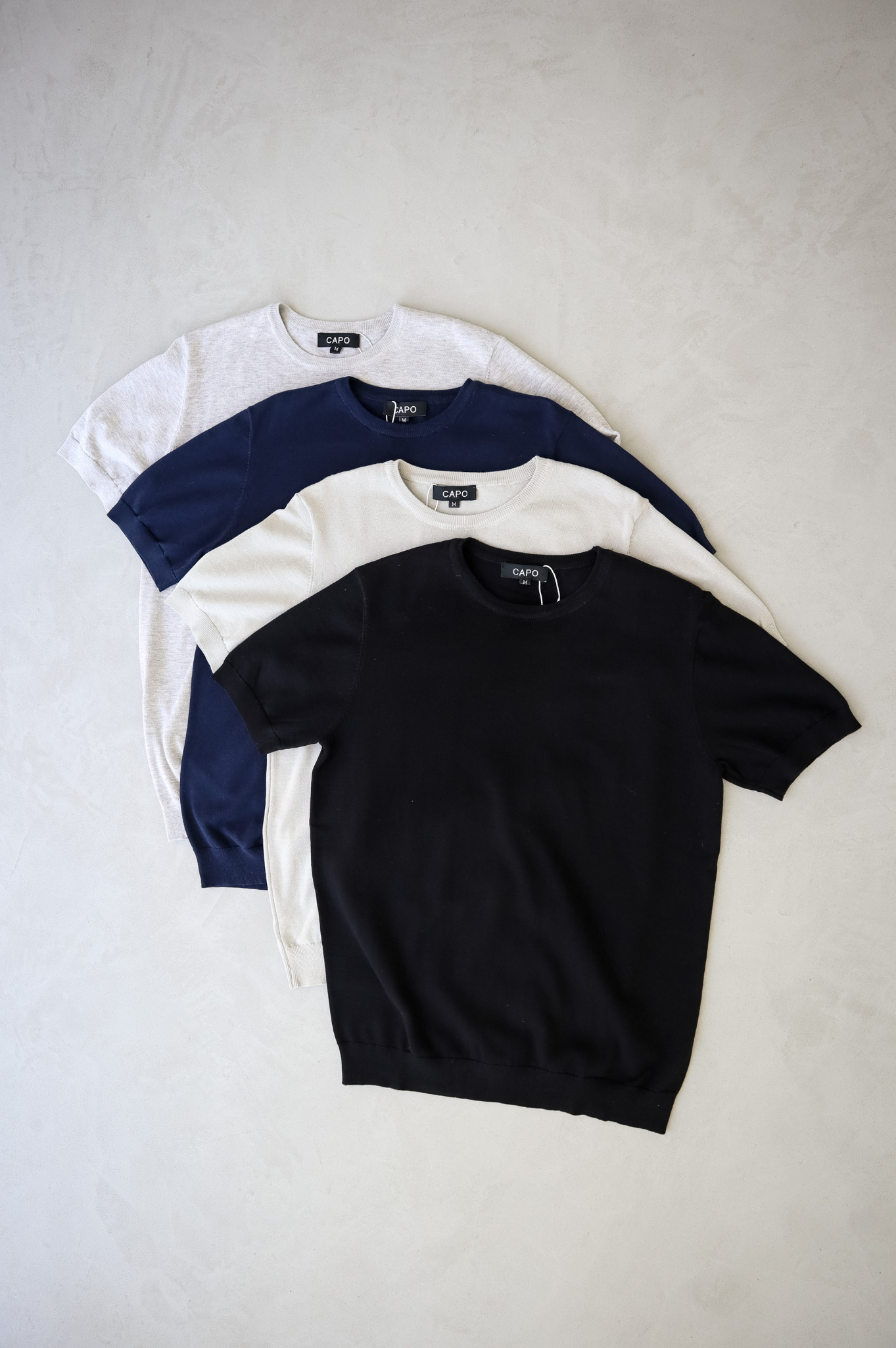 Capo Egyptian Cotton T-Shirt - Navy