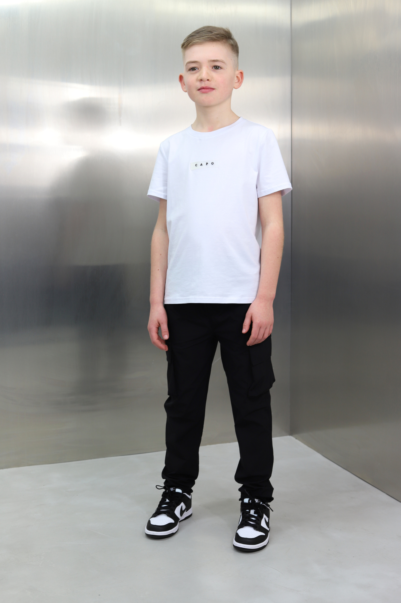 Capo KIDS - LIGHTWEIGHT Cargo Pant - Black