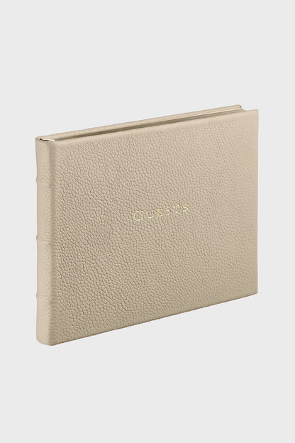 Beechwood Pebble Grain Guest Book