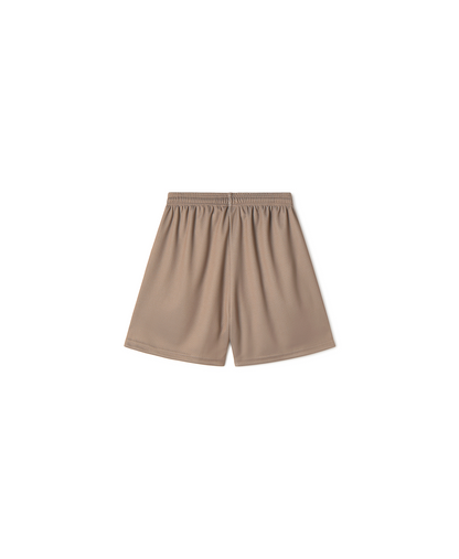 250 GSM 'Vintage Taupe' Mesh Shorts