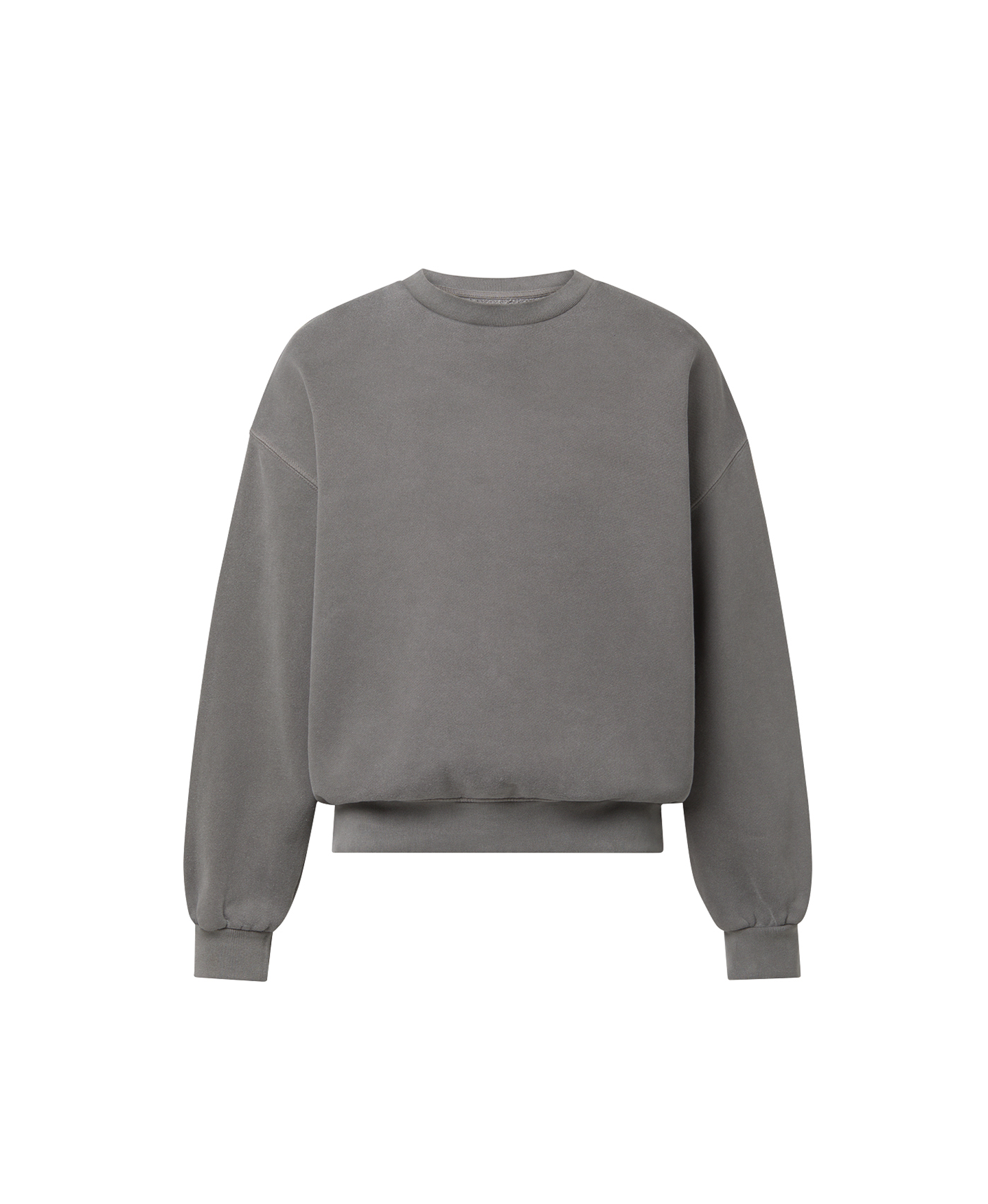 450 GSM 'Mud Gray' Crewneck