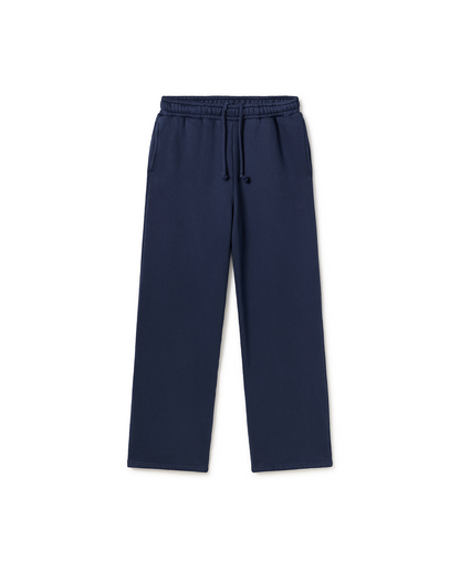 450 GSM 'Navy Blue' Straight-leg Pants