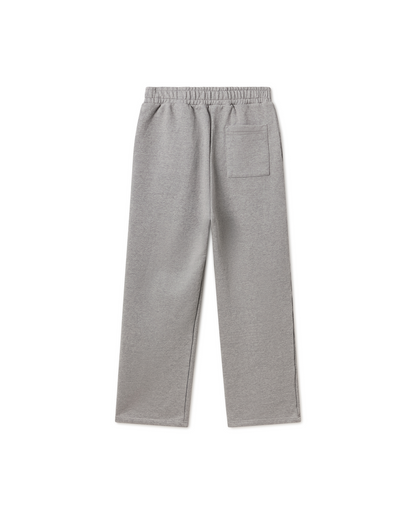 450 GSM 'Ash Gray' Straight-leg Pants