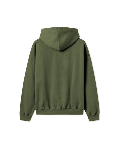 600 GSM 'Olive' Hoodie