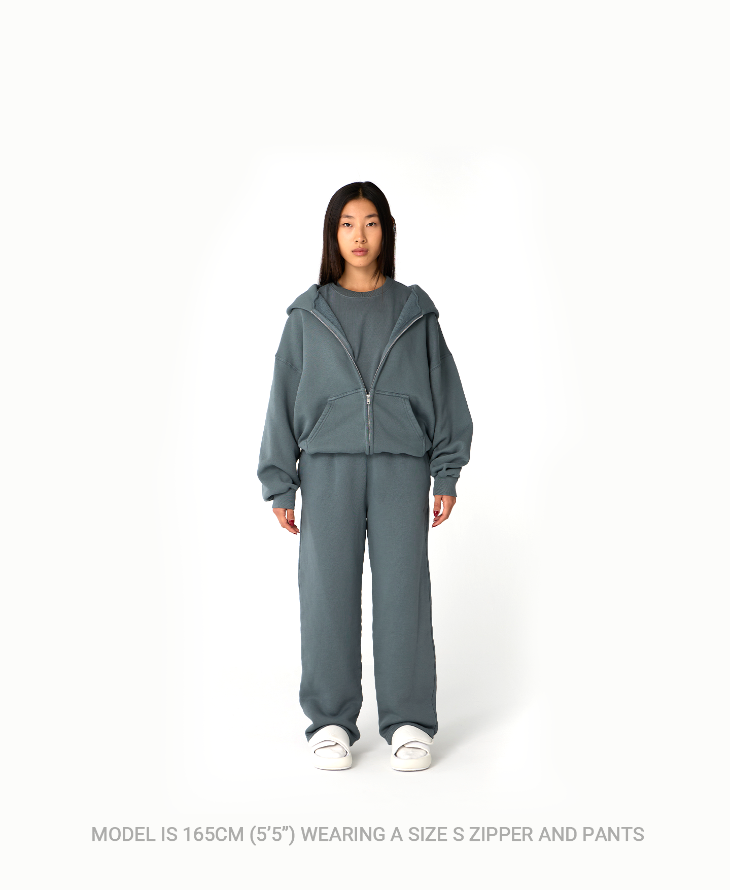 450 GSM 'Chocolate' Zipper