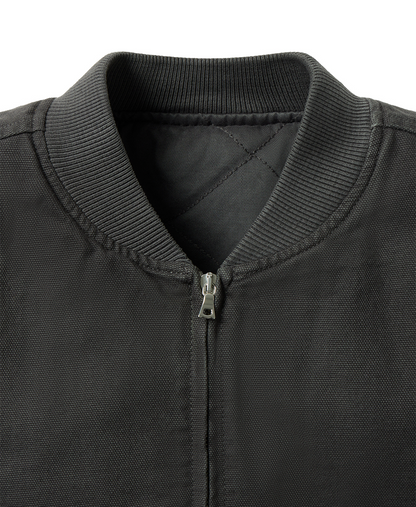 'Anthracite' Bomber Jacket