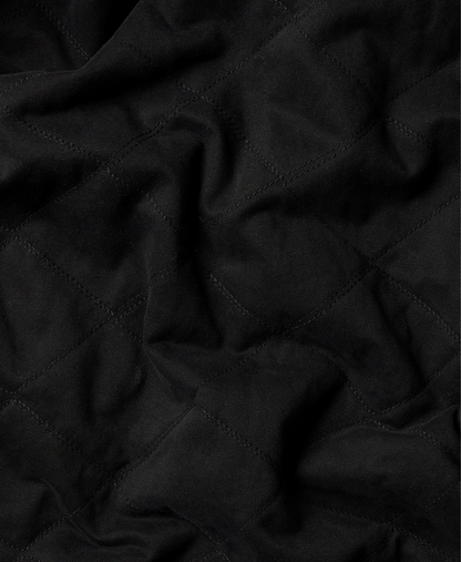 'Jet Black' Bomber Jacket