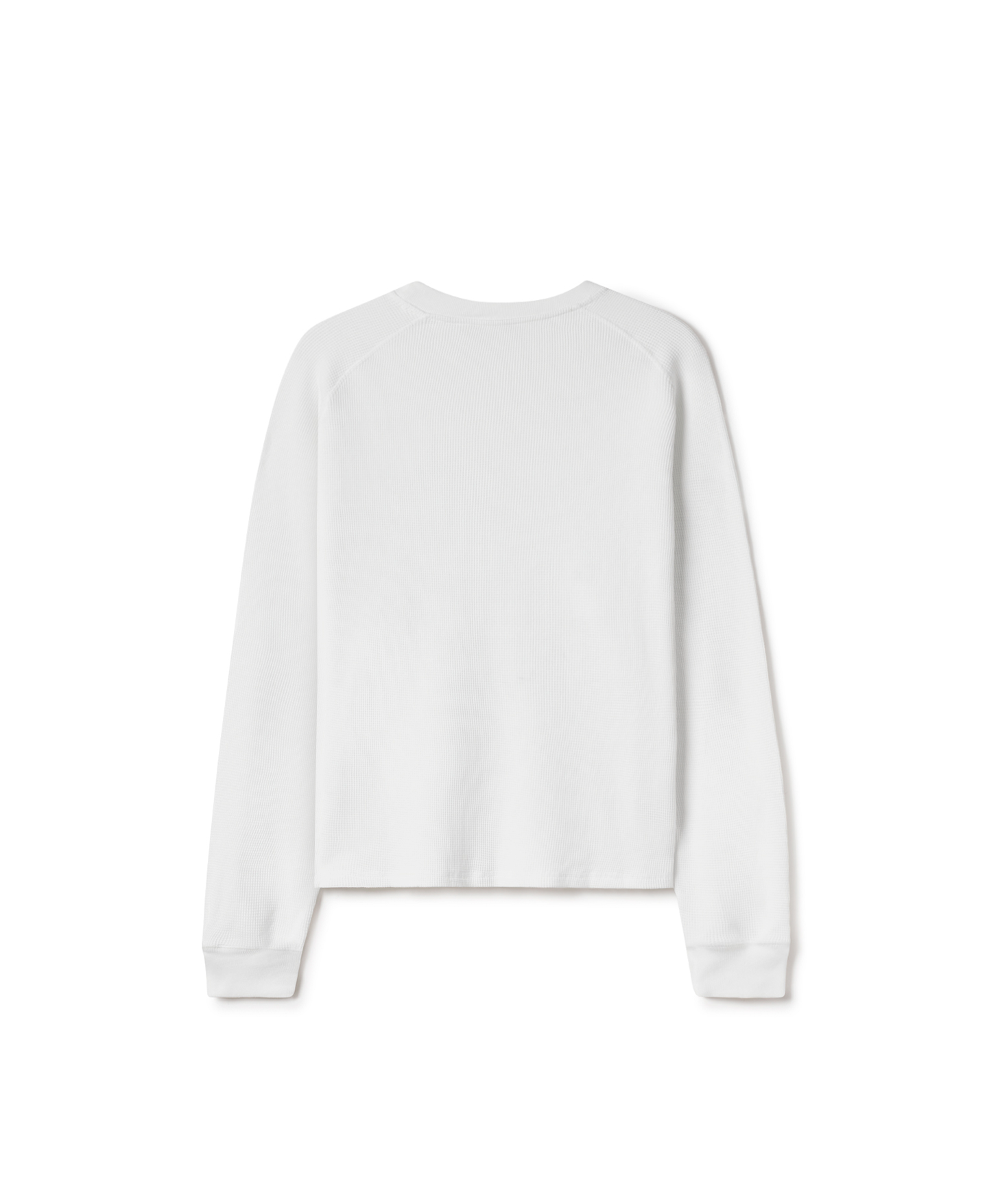 350 GSM 'Bone White' Thermal Longsleeve