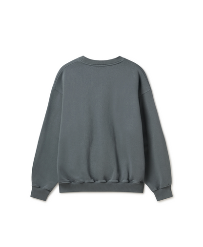 600 GSM 'Iron Gray' Crewneck