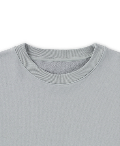 600 GSM 'Neutral Gray' Crewneck