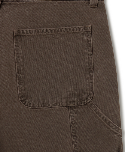 'Mocha Brown' Carpenter Pants