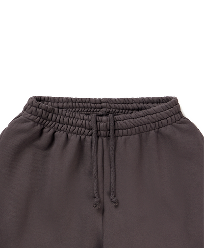600 GSM 'Chocolate' Straight-leg Pants