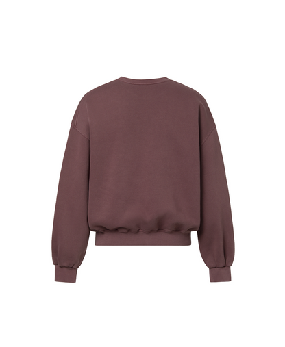 450 GSM 'Burgundy' Crewneck