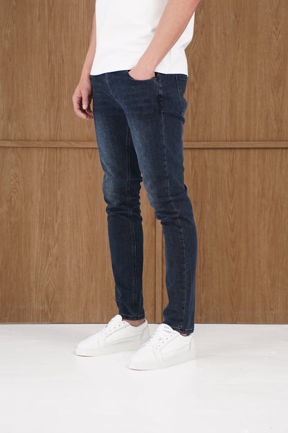 Capo Slim Fit Denim Jeans - Dark Blue
