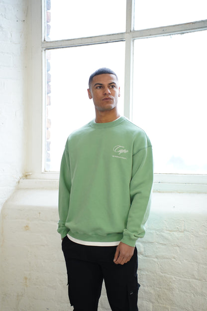 Capo International Sweater - Washed Green