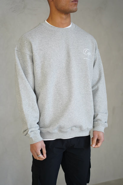 Capo International Sweater - Grey Marl