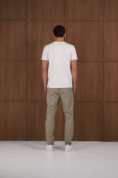 Capo Chino Trouser - Stone