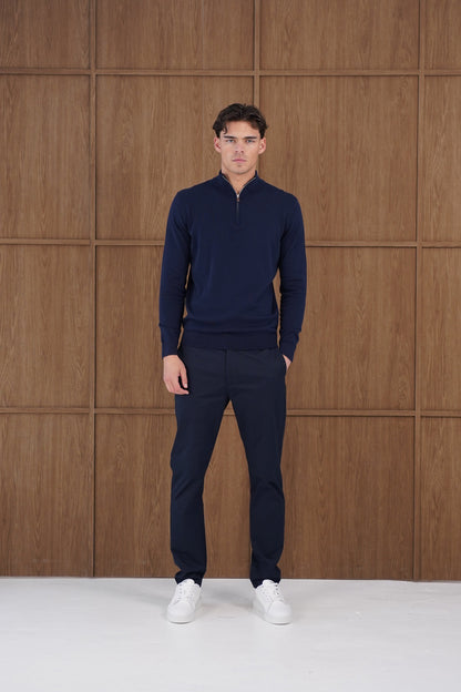 Capo Chino Trouser - Navy