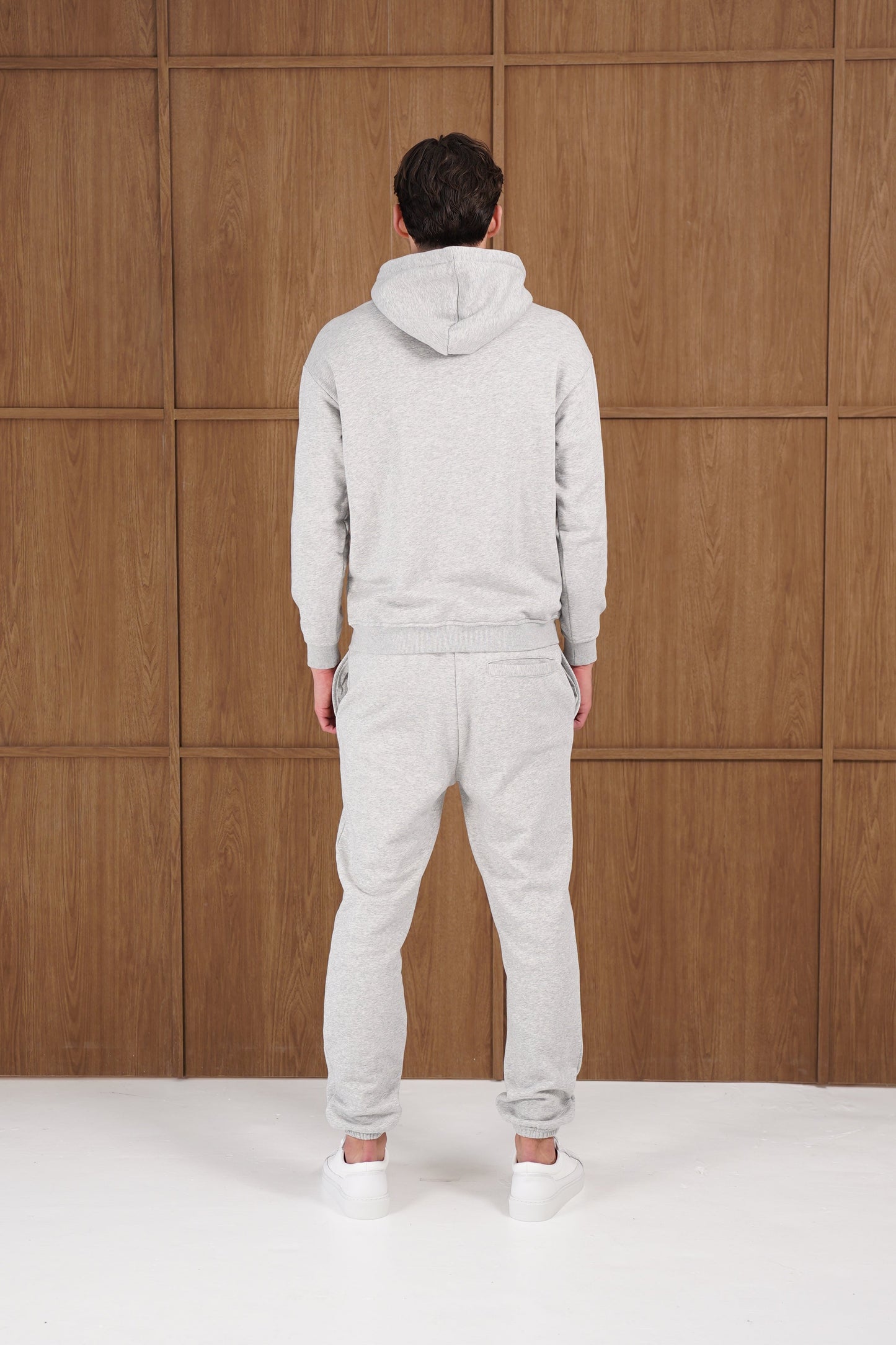 Capo Tracksuit Overhead Hoodie - Grey Marl