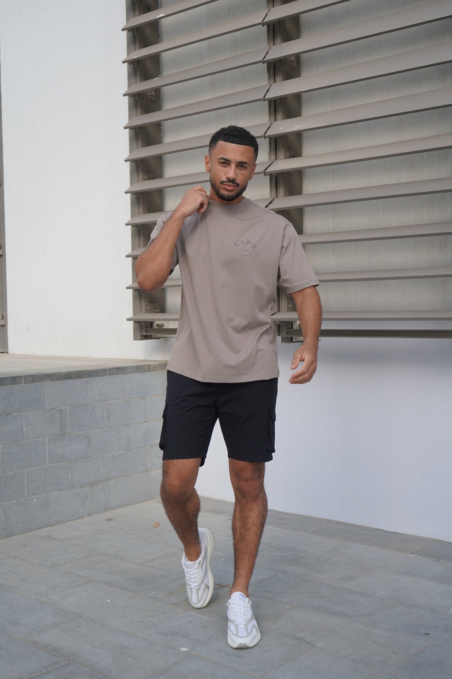 Capo Beach Club T-Shirt - Mushroom