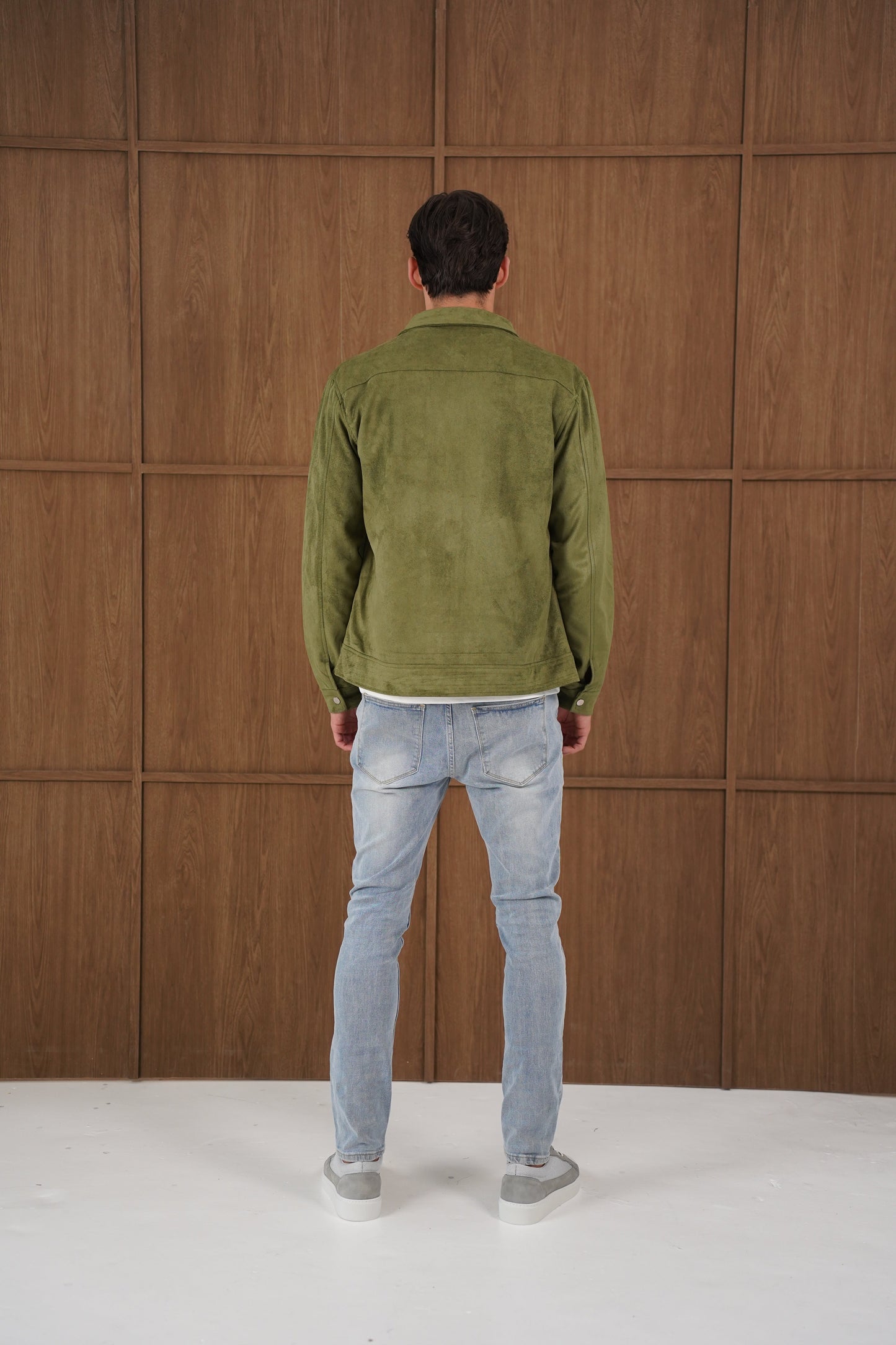 Capo SUEDE Jacket - Olive