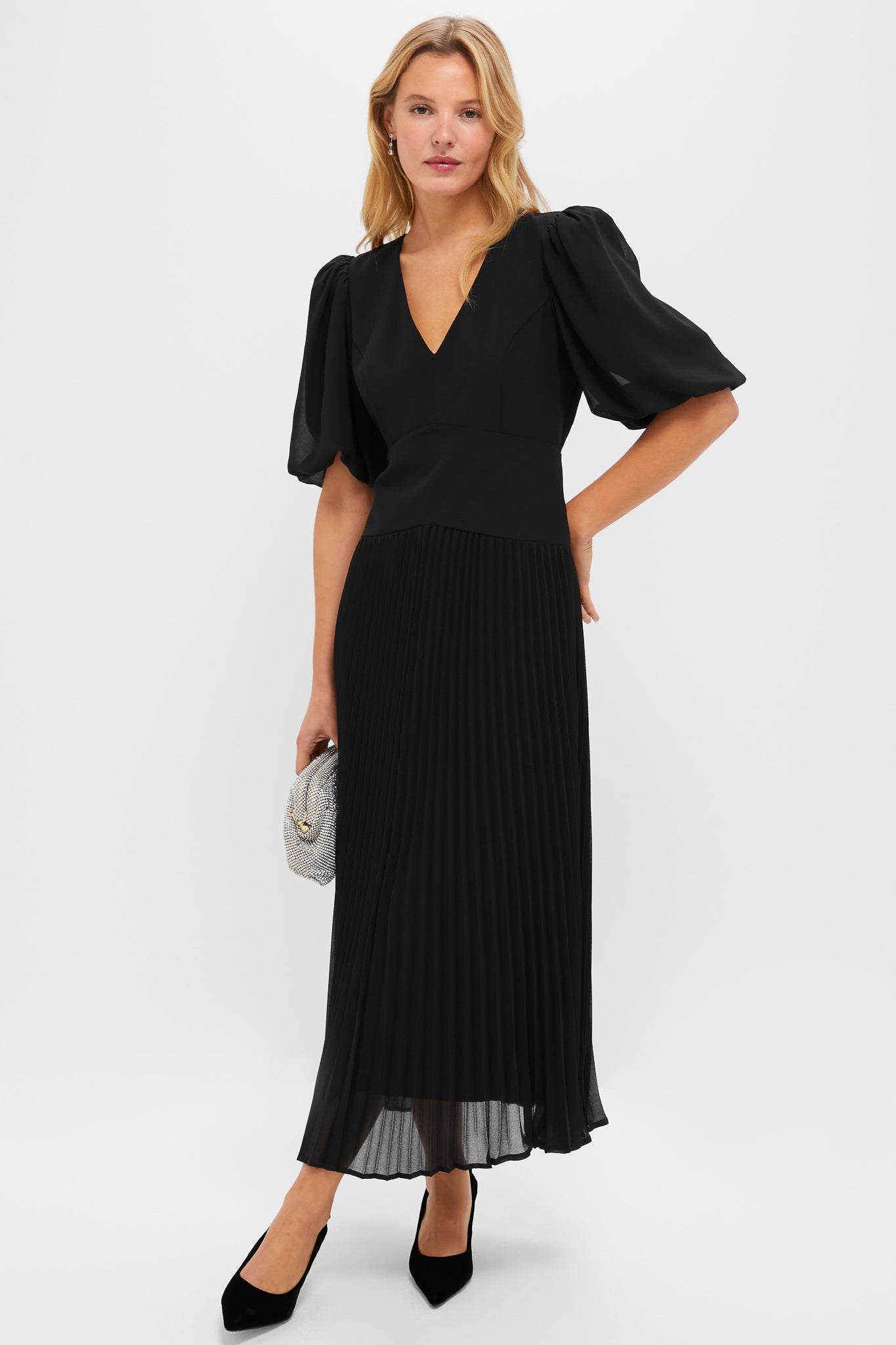 Black Valentina Pump