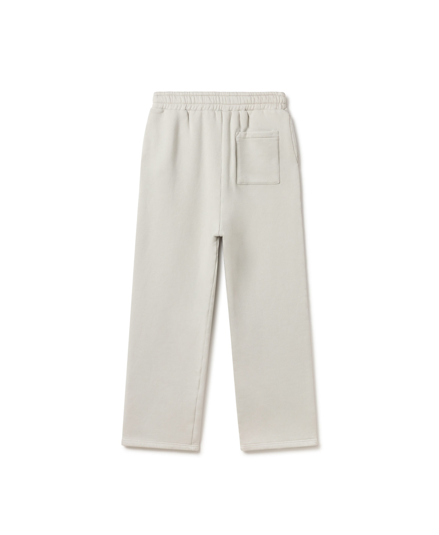 450 GSM 'Ecru' Straight-leg Pants
