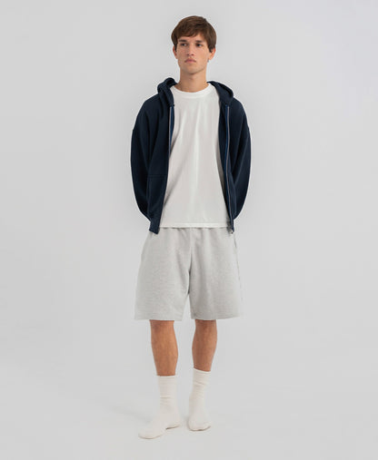 600 GSM 'Light Heather Gray' Short Pants