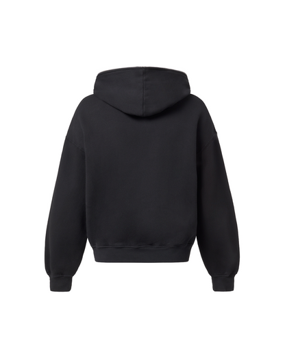 450 GSM 'Jet Black' Full-Zip
